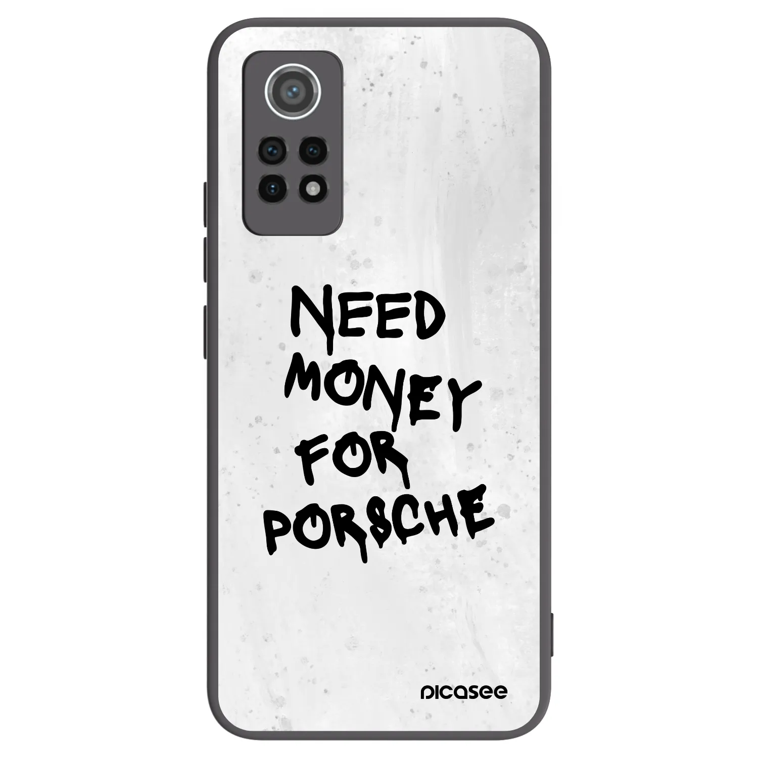 Picasee silikonový černý obal pro Xiaomi Redmi Note 12 Pro 4G - White Dollar