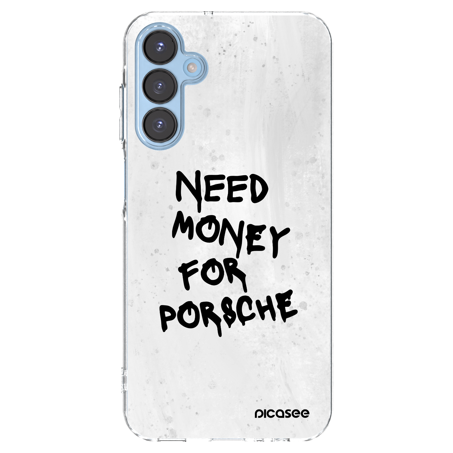 Picasee silikonový průhledný obal pro Samsung Galaxy A15 A156B 5G - White Dollar