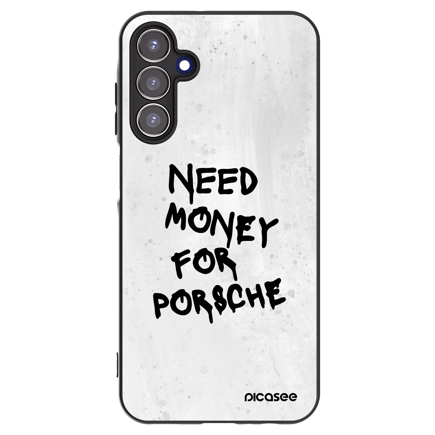 Picasee silikonový černý obal pro Samsung Galaxy A15 A155F 4G - White Dollar