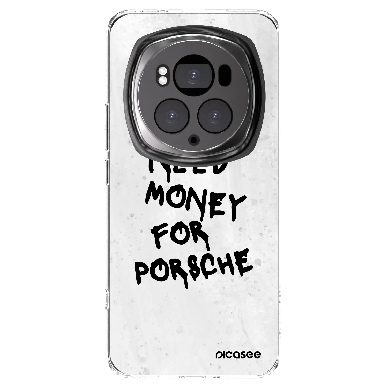 Picasee silikonový průhledný obal pro Honor Magic6 Pro - White Dollar