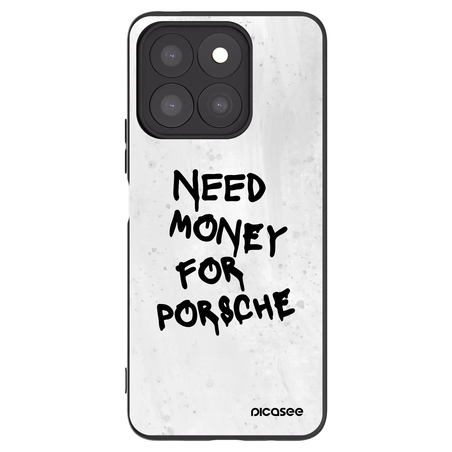 Picasee silikonový černý obal pro Honor X8b - White Dollar