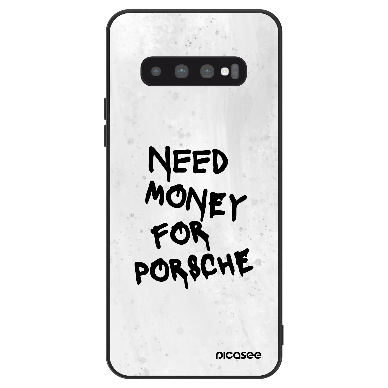 Picasee ULTIMATE CASE pro Samsung Galaxy S10 Plus G975 - White Dollar
