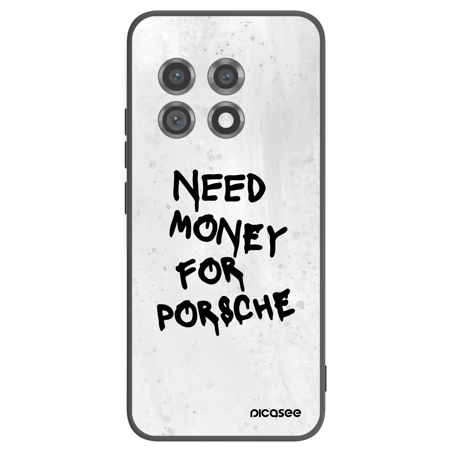 Picasee silikonový černý obal pro OnePlus 11 5G - White Dollar