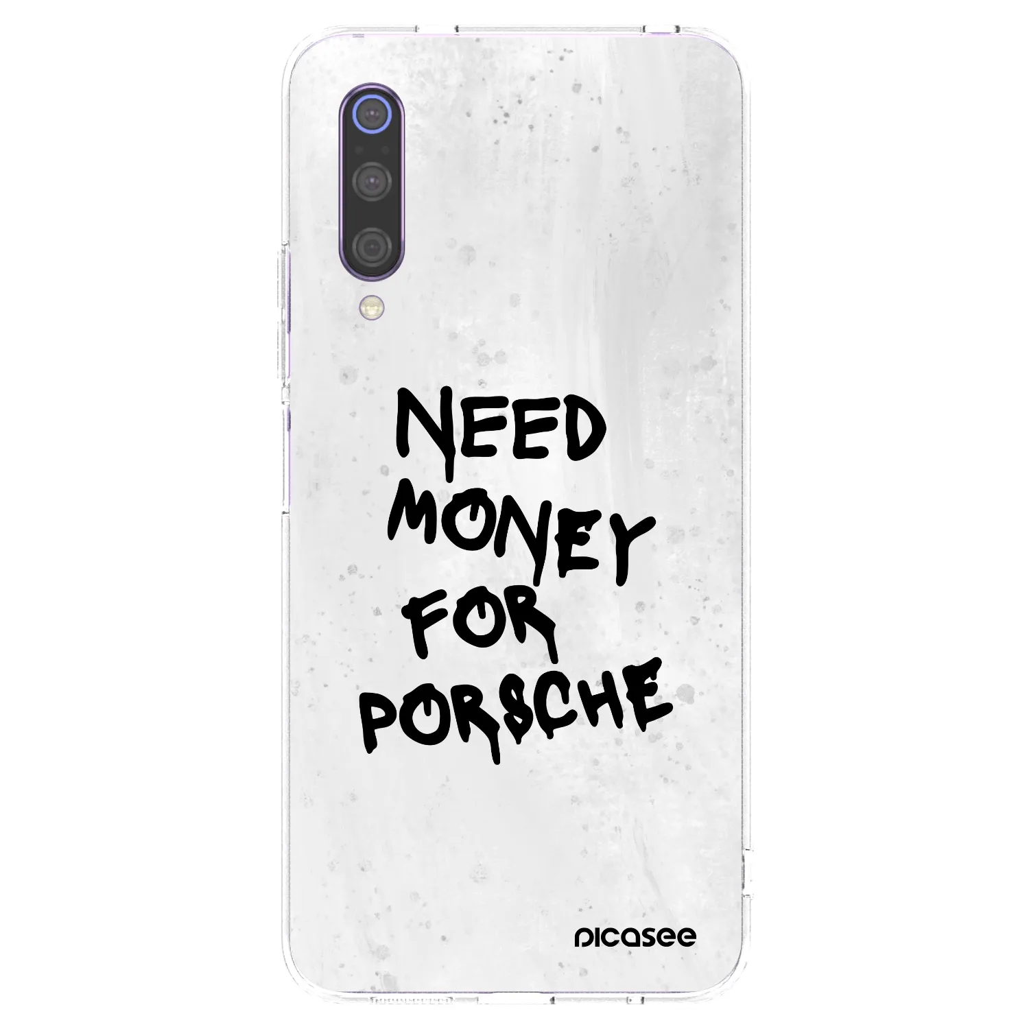 Picasee silikonový průhledný obal pro Xiaomi Mi 9 - White Dollar