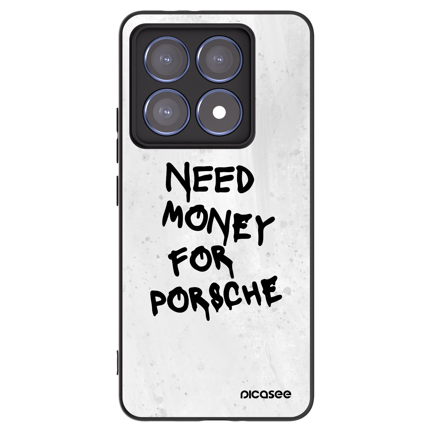 Picasee silikonový černý obal pro Xiaomi 14T Pro - White Dollar