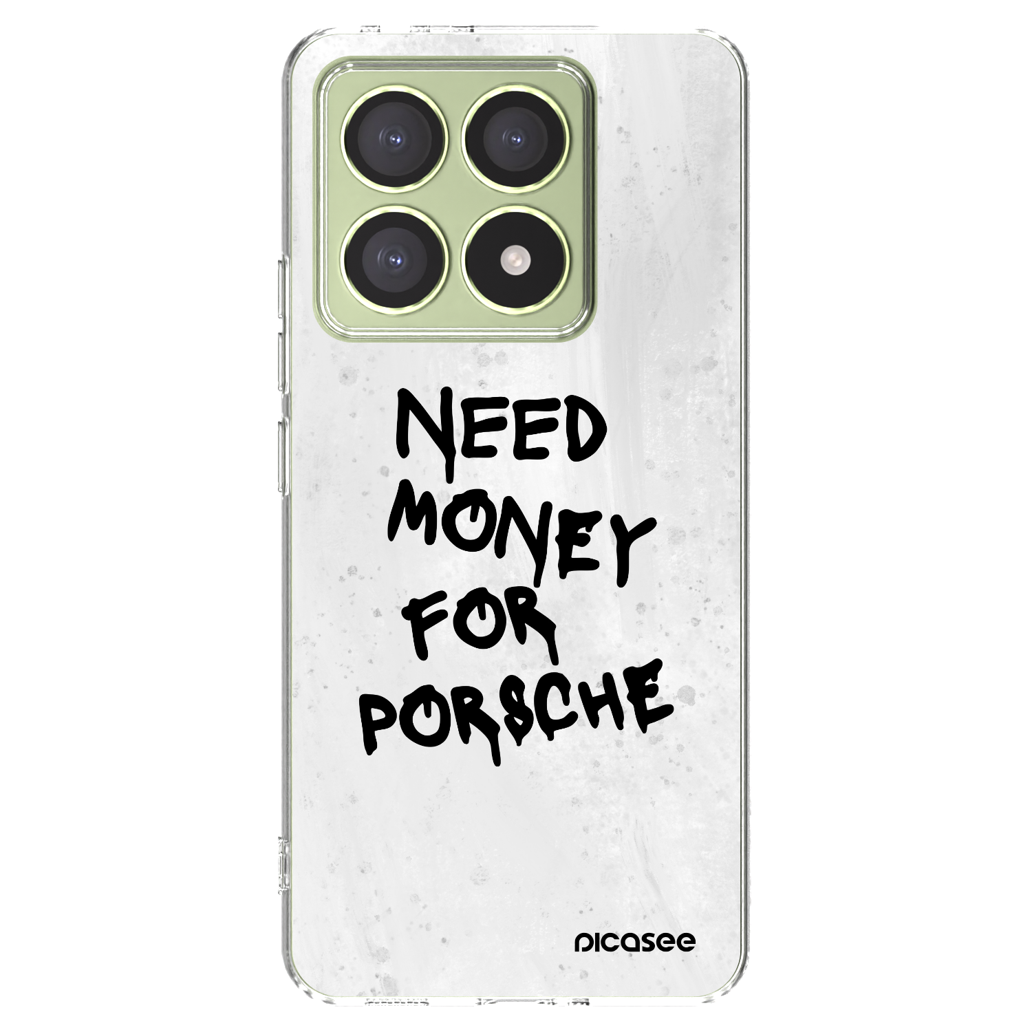Picasee silikonový průhledný obal pro Xiaomi 14T - White Dollar