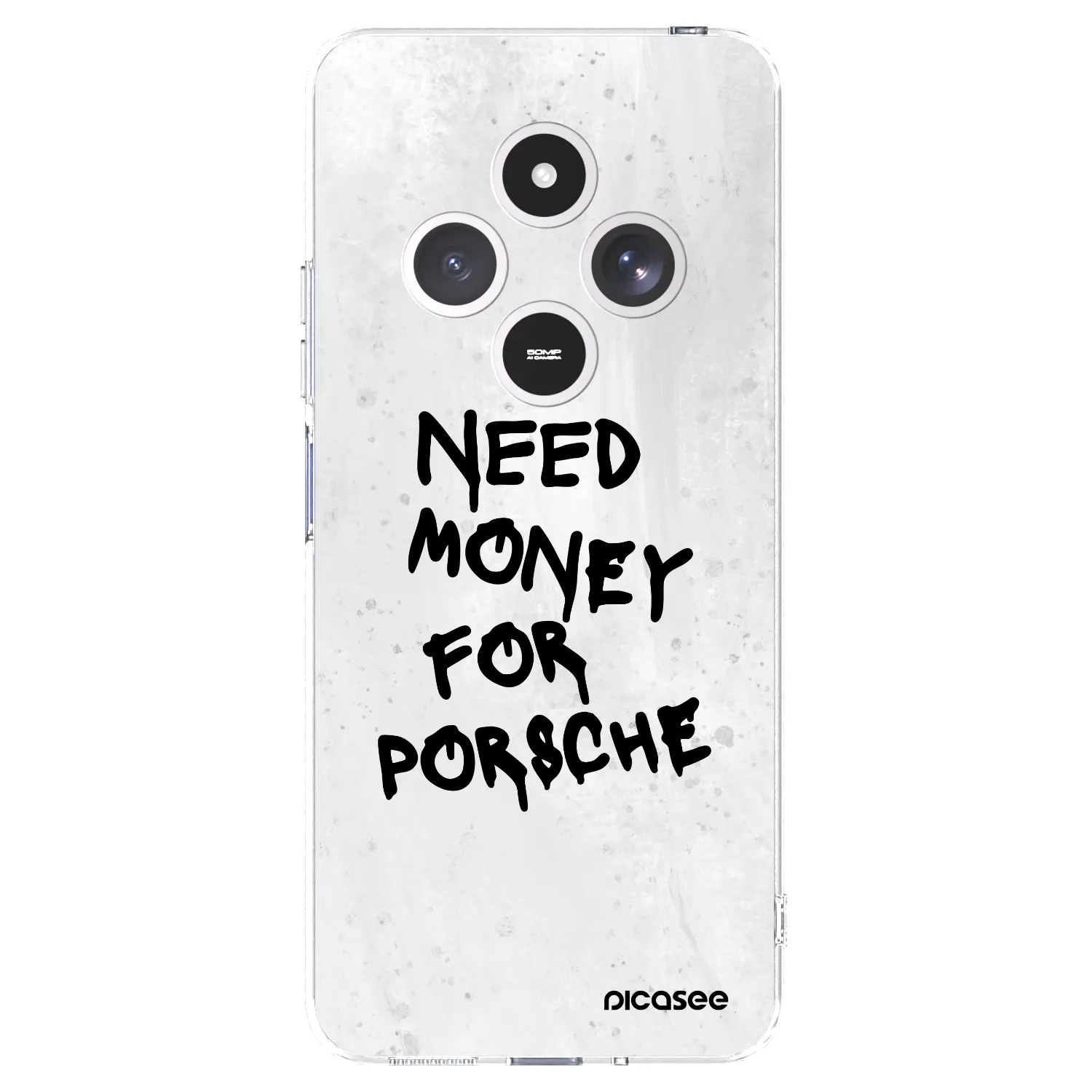 Picasee silikonový průhledný obal pro Xiaomi Redmi 14C - White Dollar