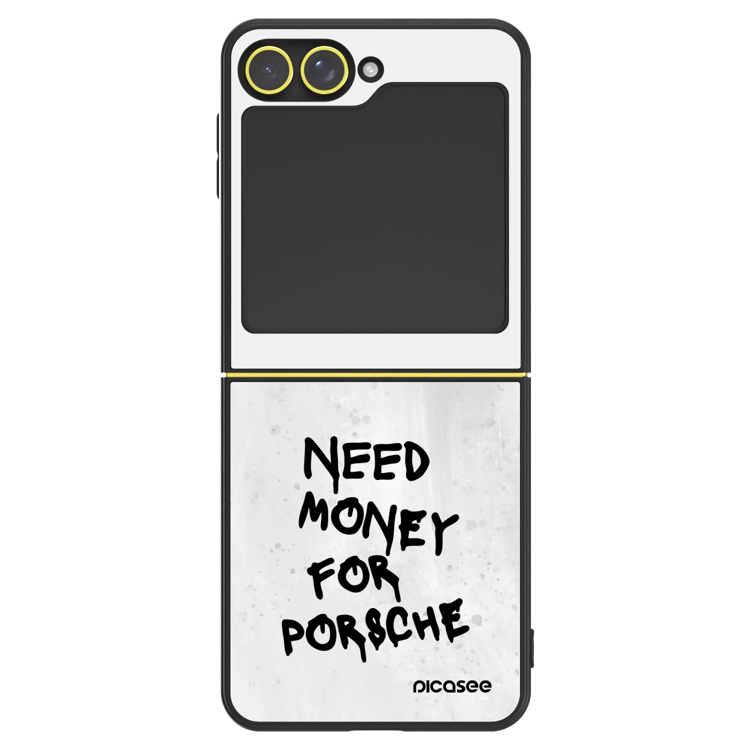 Picasee ULTIMATE CASE pro Samsung Galaxy Z Flip6 5G - White Dollar