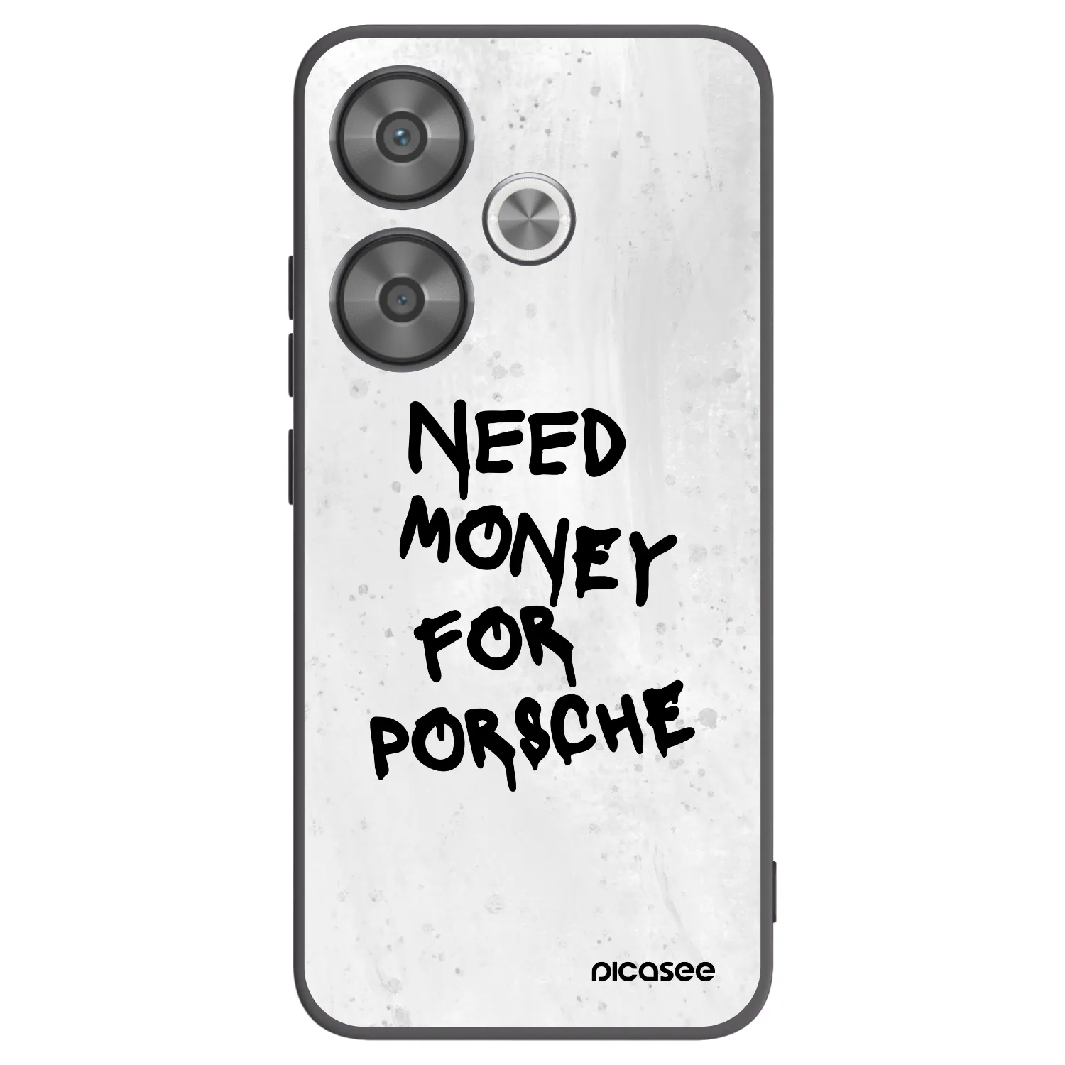 Picasee silikonový černý obal pro Xiaomi Poco F6 - White Dollar