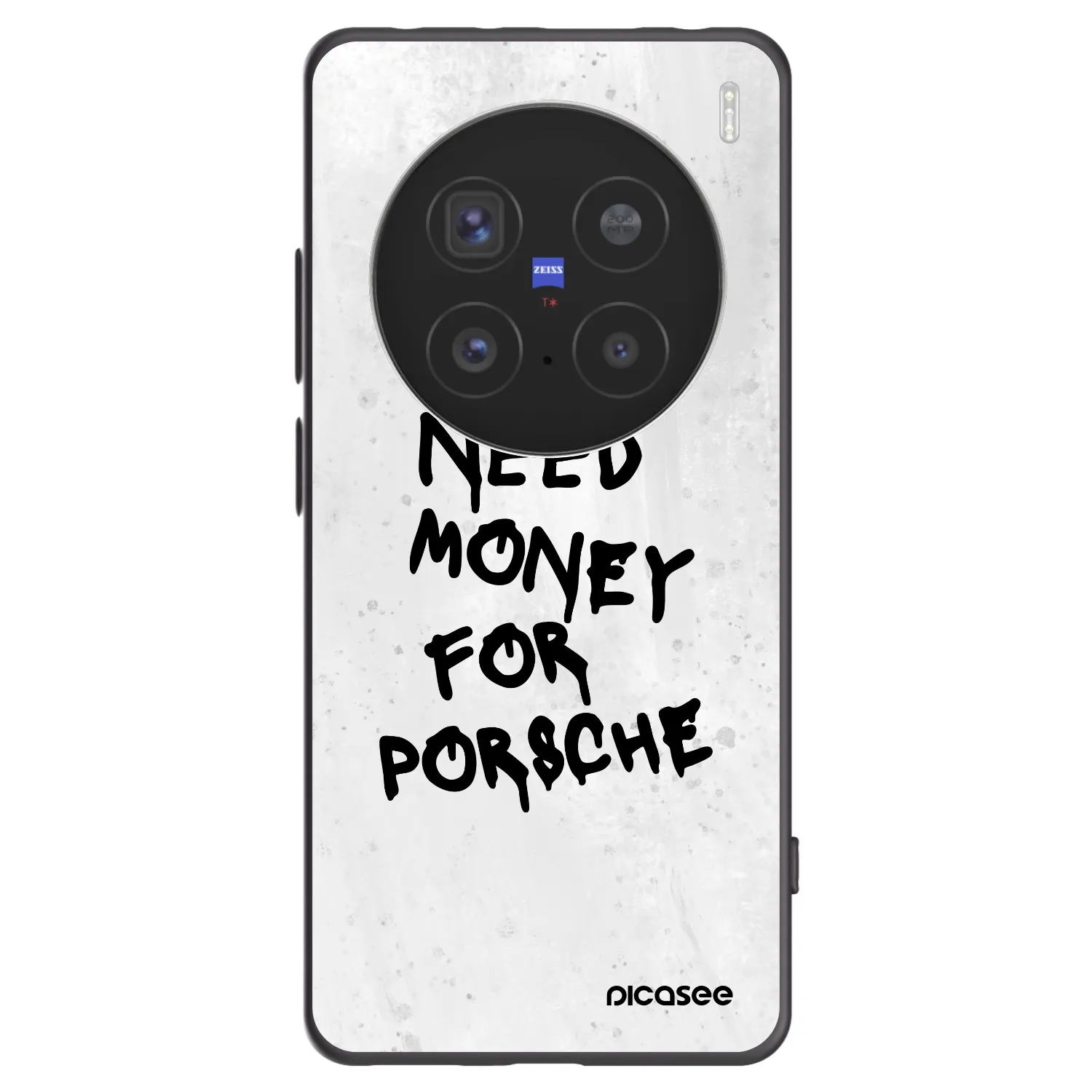 Picasee silikonový černý obal pro Vivo X200 Pro - White Dollar