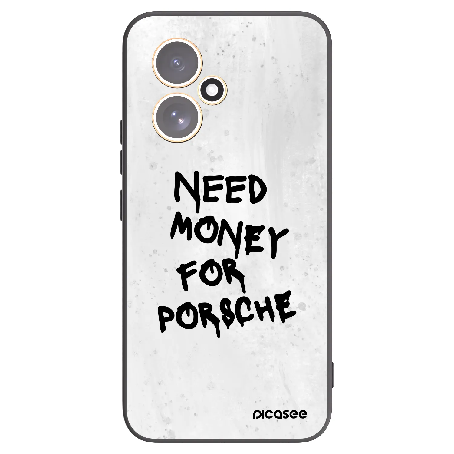Picasee silikonový černý obal pro Honor 400 5G - White Dollar