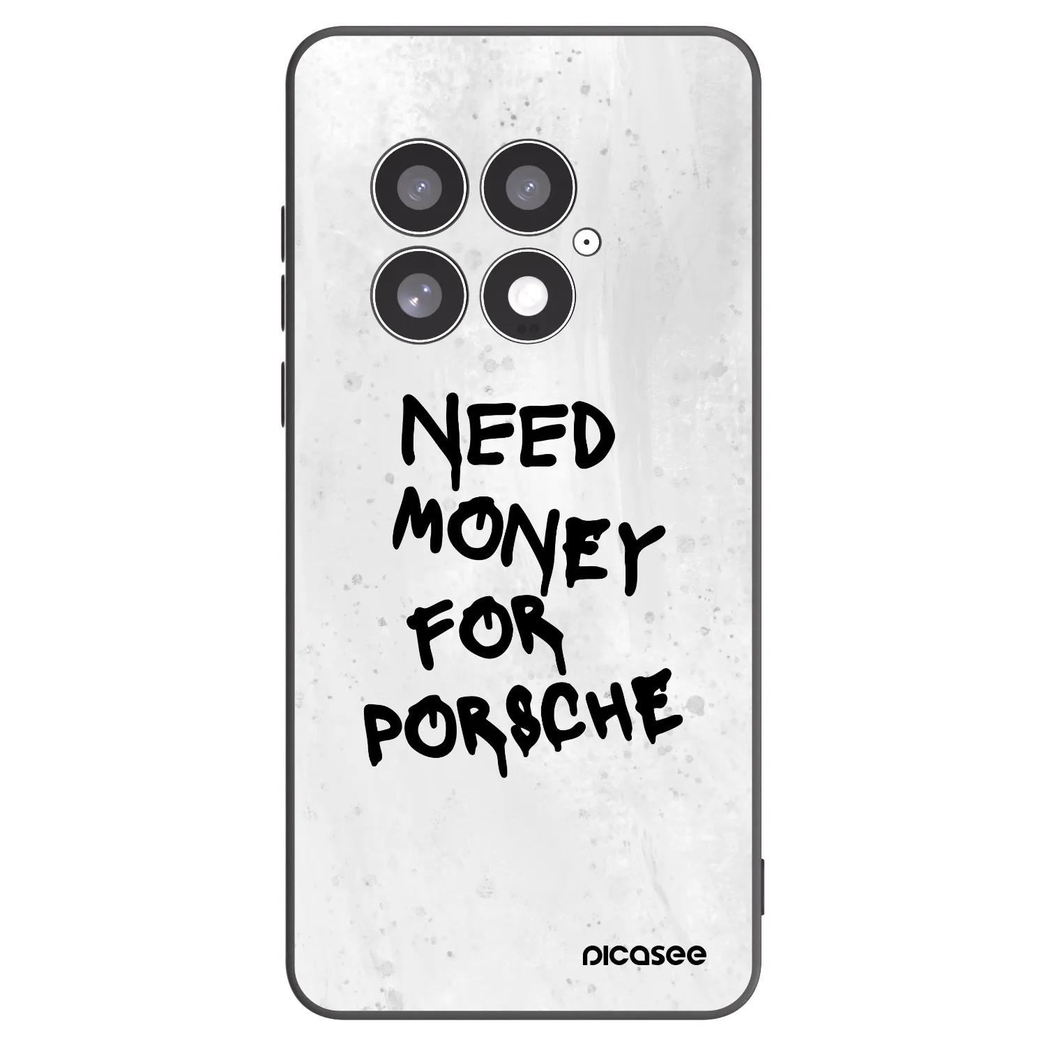Picasee silikonový černý obal pro OnePlus 13 5G - White Dollar
