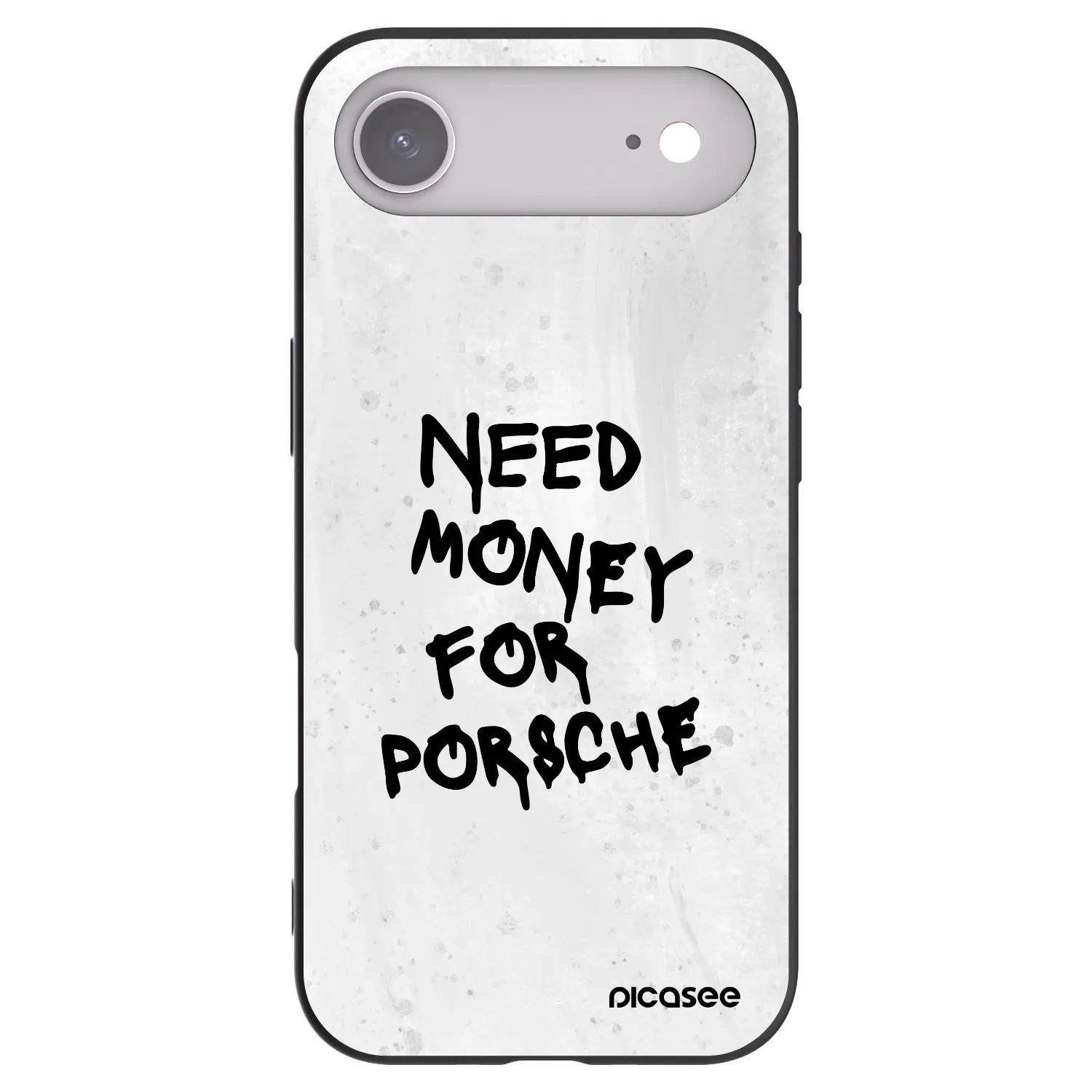 Picasee silikonový černý obal pro Apple iPhone Air - White Dollar