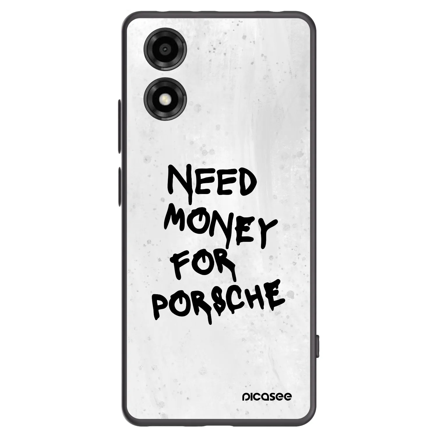 Picasee silikonový černý obal pro Motorola Moto E14 - White Dollar