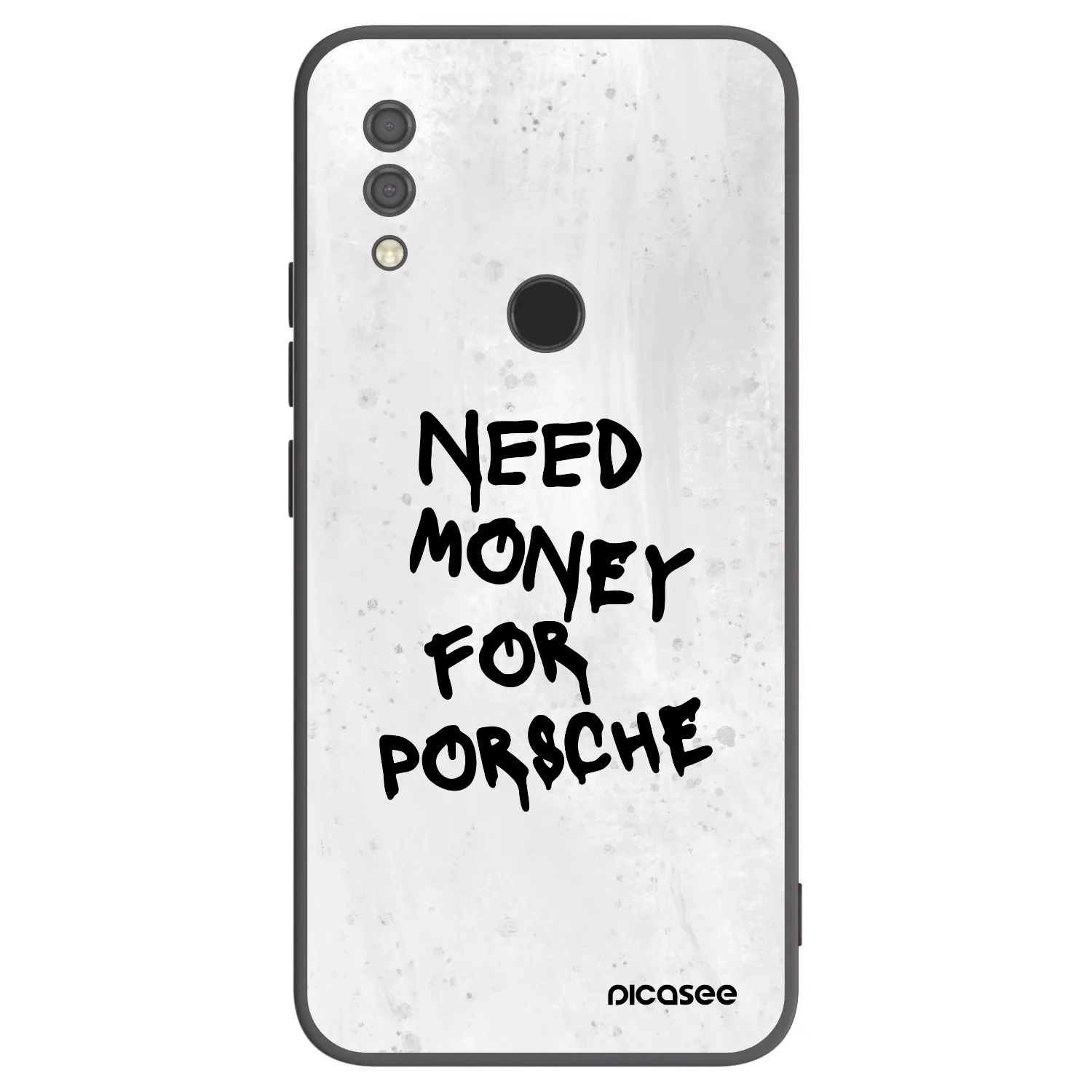 Picasee silikonový černý obal pro Xiaomi Redmi 7 - White Dollar