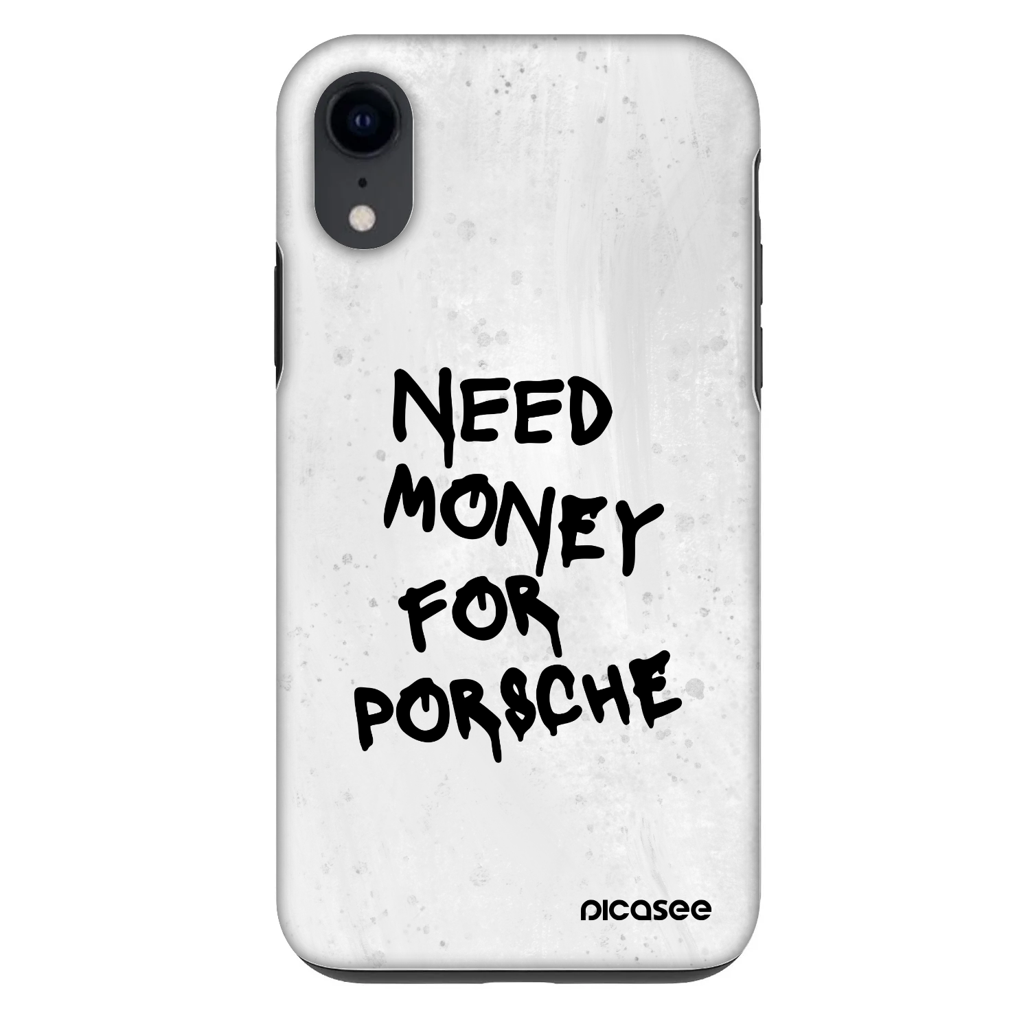 Picasee Fashion Case pro Apple iPhone XR - White Dollar