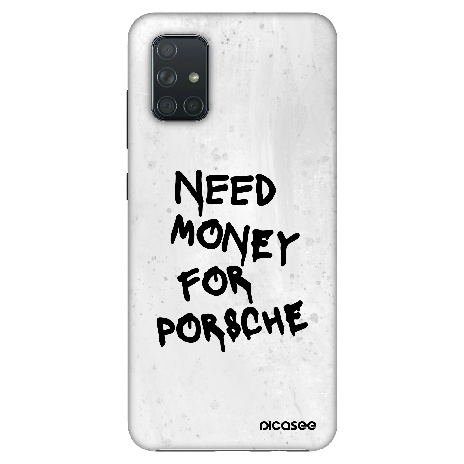 Picasee Fashion Case pro Samsung Galaxy A71 A715F - White Dollar