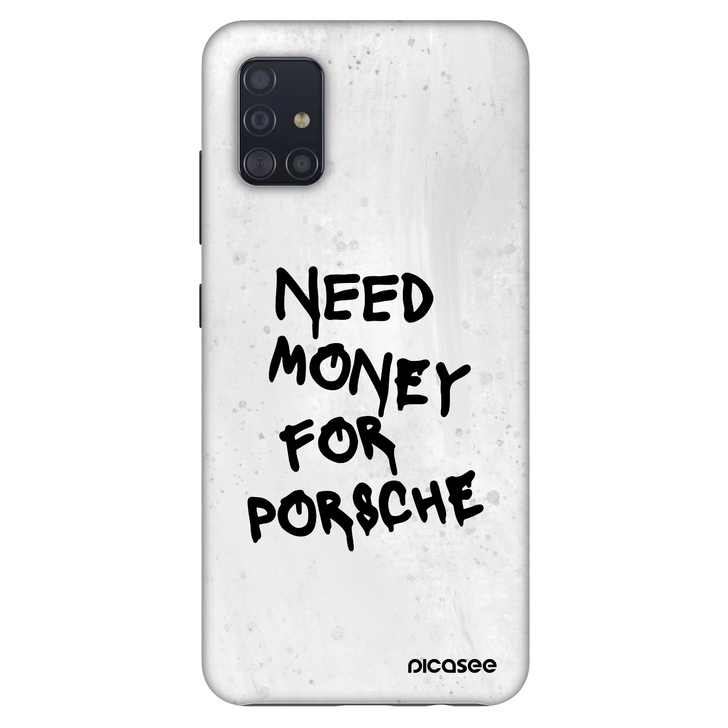 Picasee Fashion Case pro Samsung Galaxy A51 A515F - White Dollar