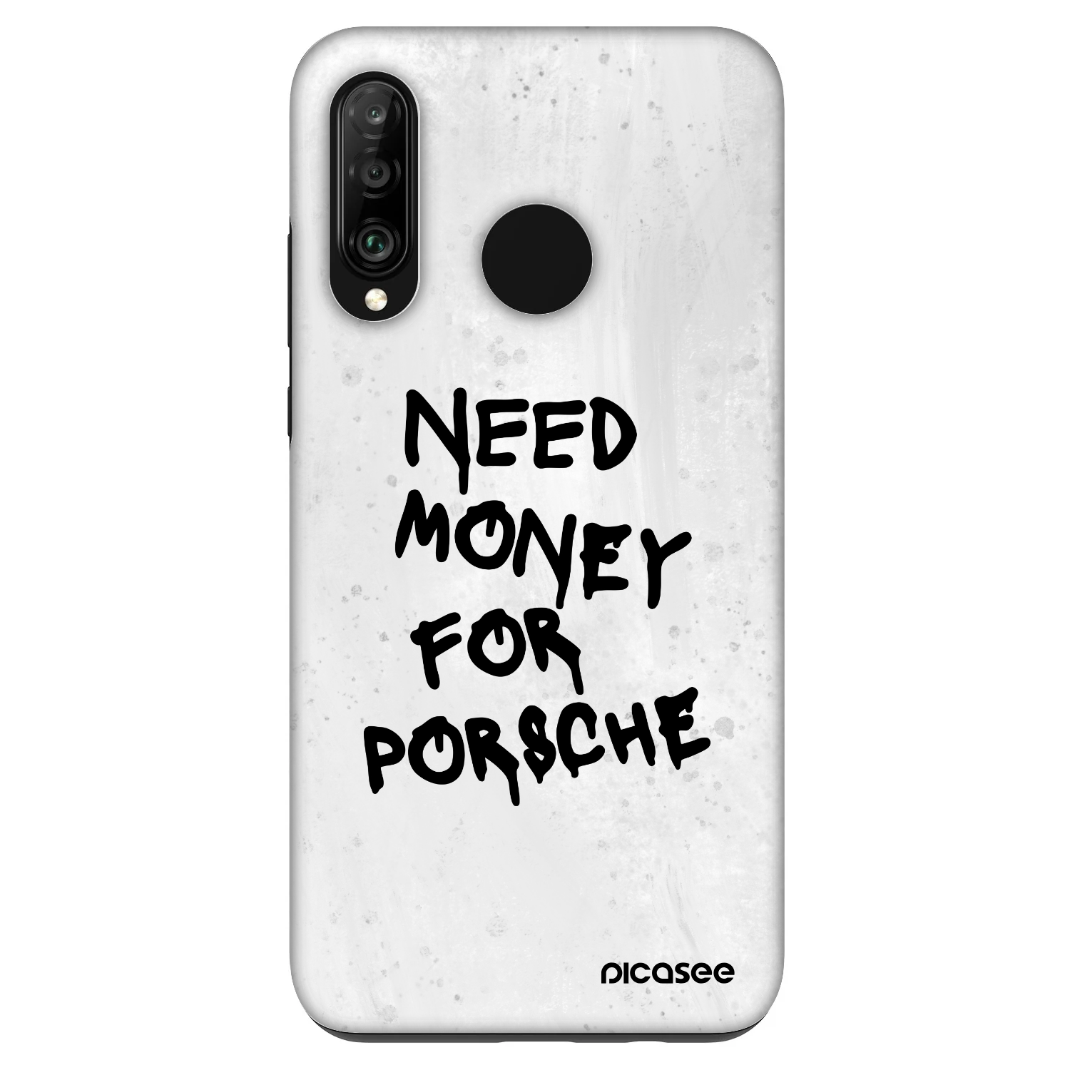 Picasee Fashion Case pro Huawei P30 Lite - White Dollar