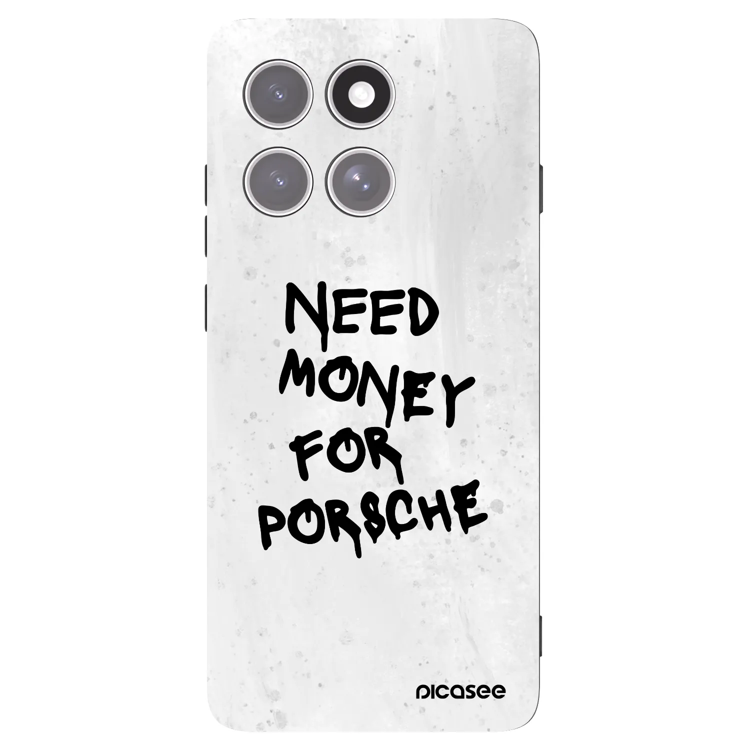 Picasee silikonový černý obal pro Motorola Edge 60 Pro - White Dollar