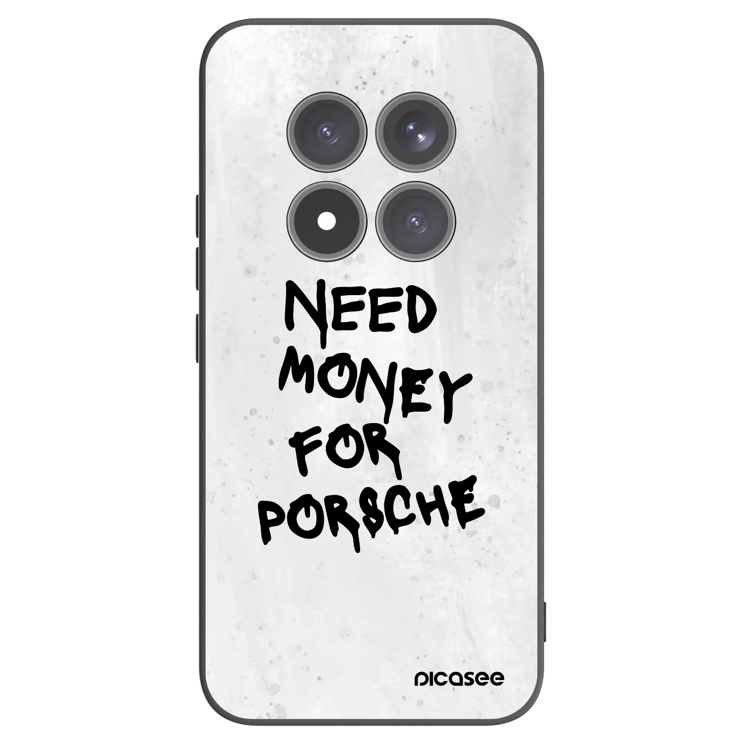 Picasee silikonový černý obal pro Xiaomi Redmi Note 15 Pro+ - White Dollar
