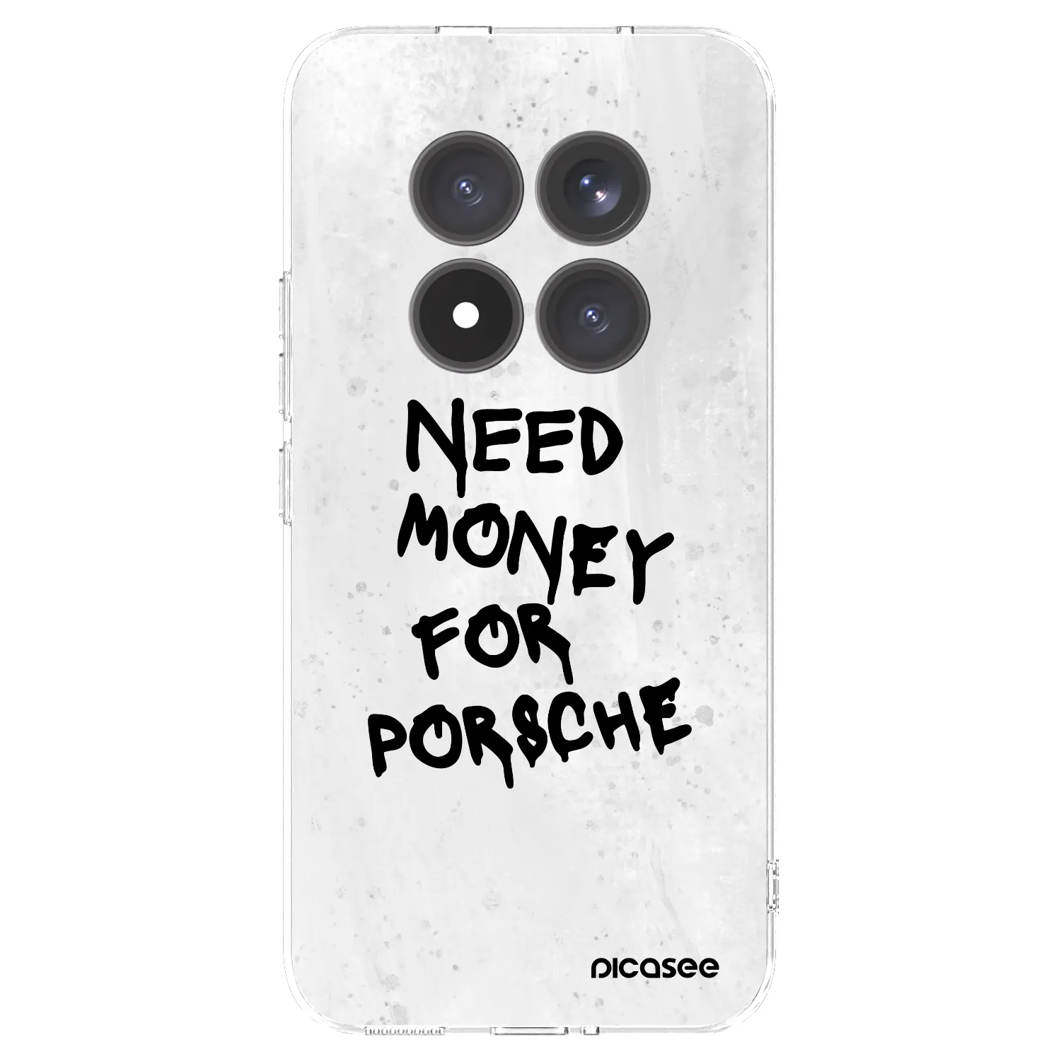 Picasee silikonový průhledný obal pro Xiaomi Redmi Note 15 Pro+ - White Dollar