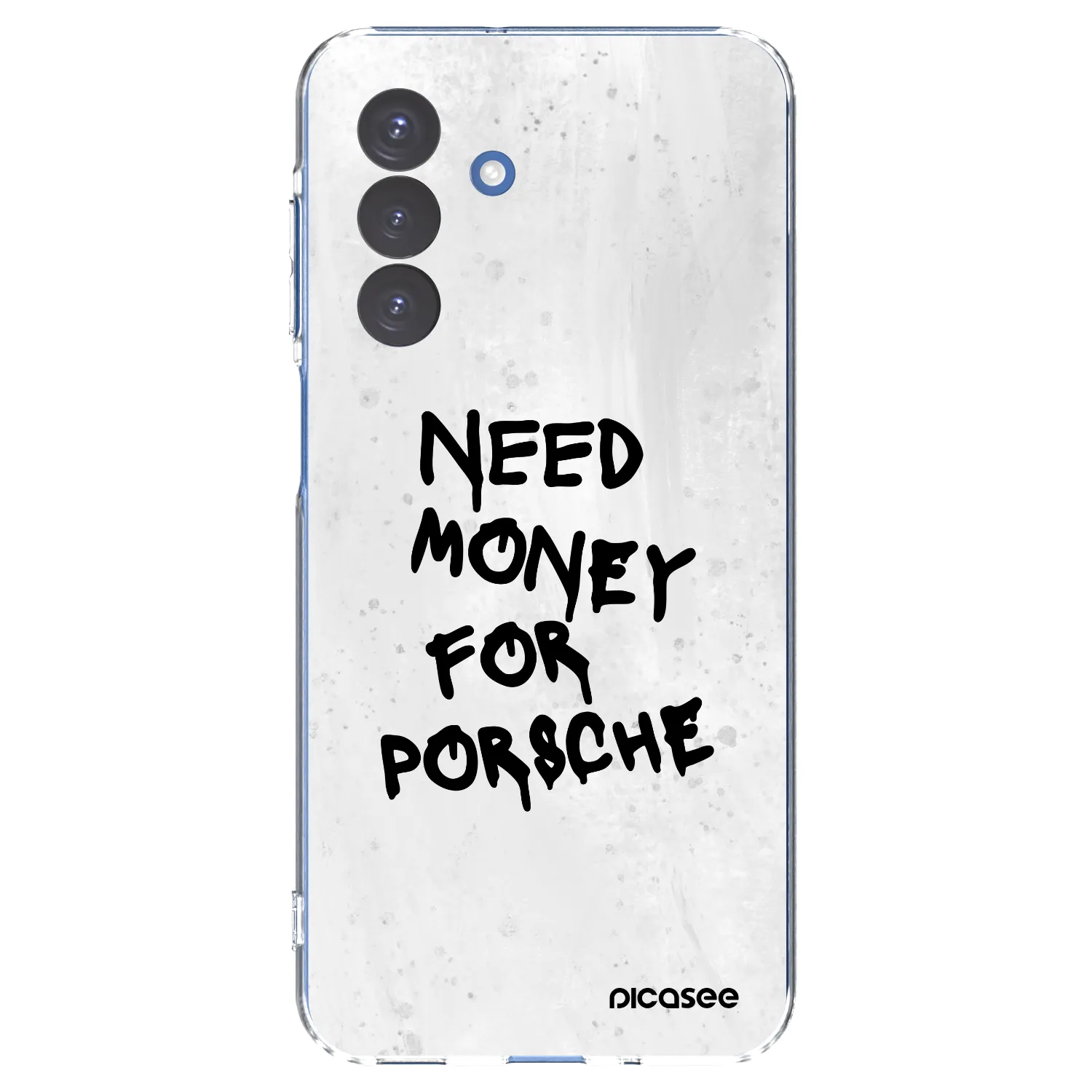 Picasee silikonový průhledný obal pro Samsung Galaxy A17 5G - White Dollar
