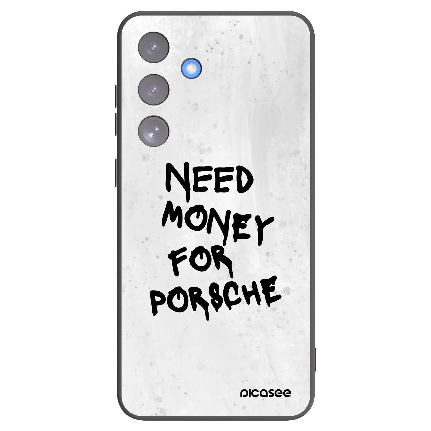 Picasee silikonový černý obal pro Samsung Galaxy S25 FE 5G - White Dollar