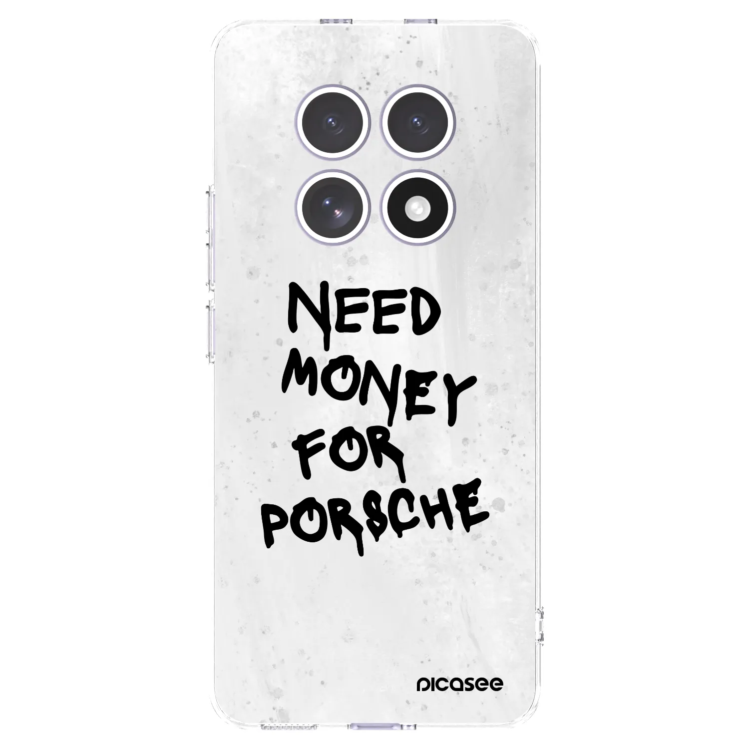 Picasee silikonový průhledný obal pro Xiaomi Redmi Note 15 - White Dollar