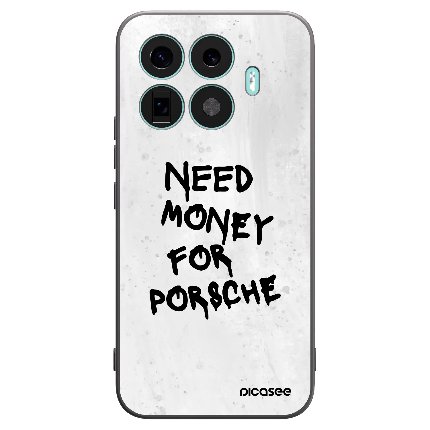 Picasee silikonový černý obal pro Xiaomi 17T Pro - White Dollar