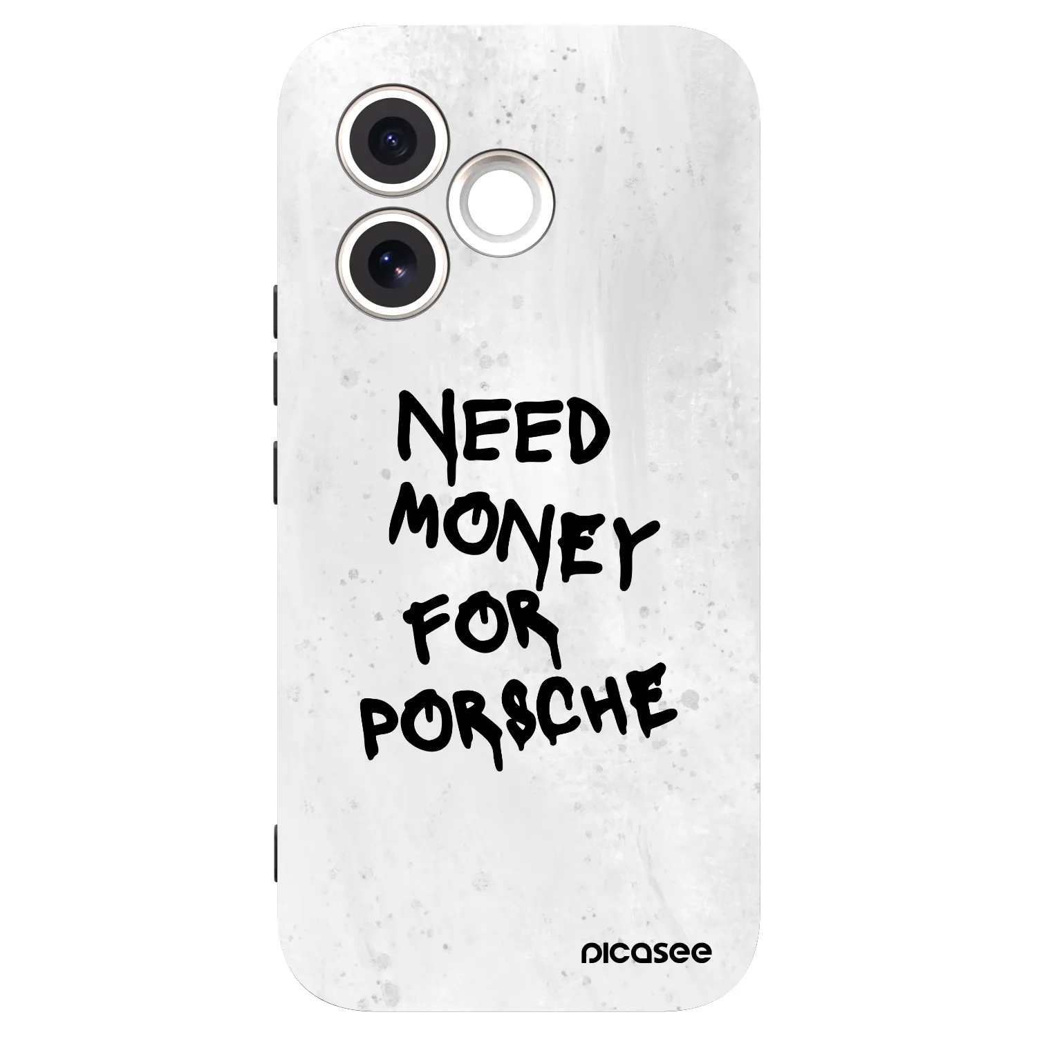 Picasee silikonový černý obal pro Honor 600 Lite - White Dollar