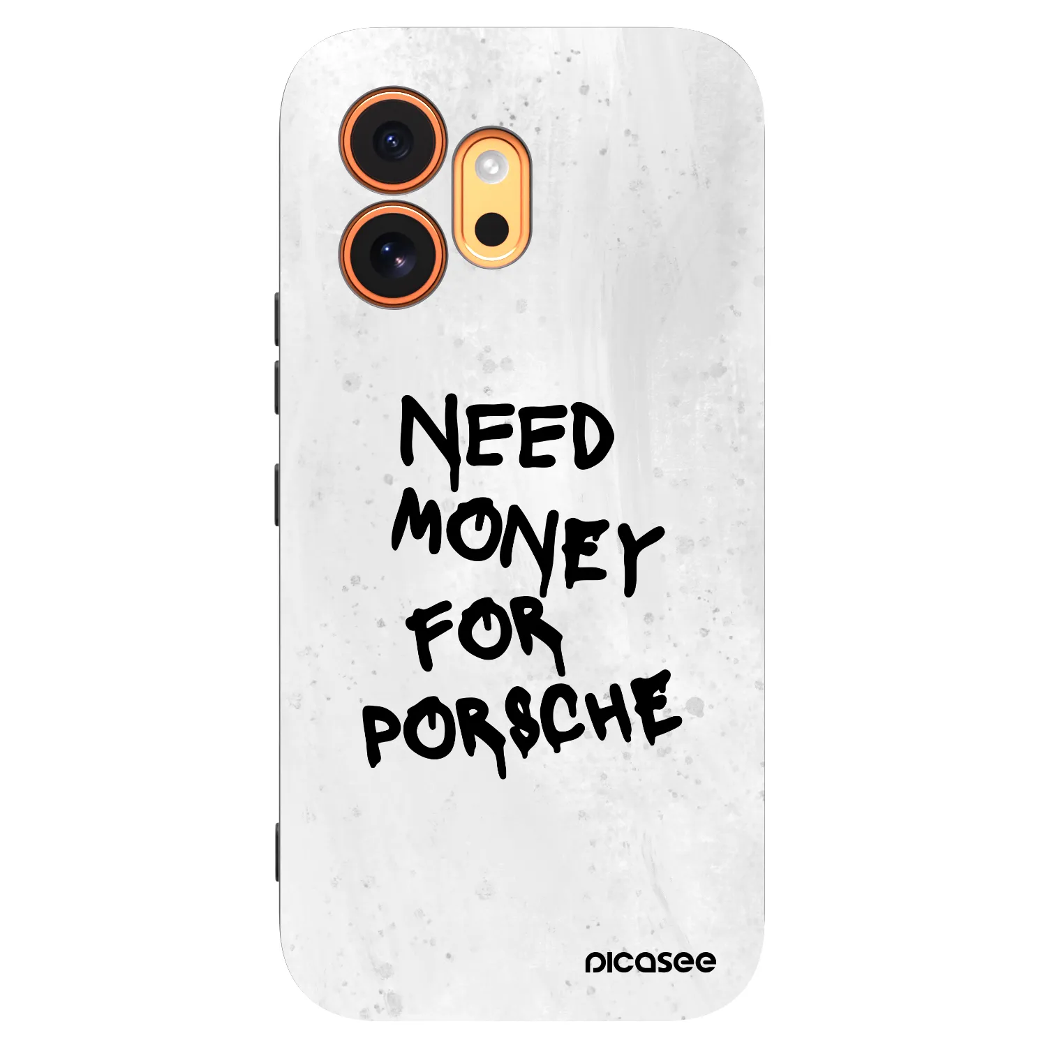 Picasee silikonový černý obal pro Honor 600 - White Dollar