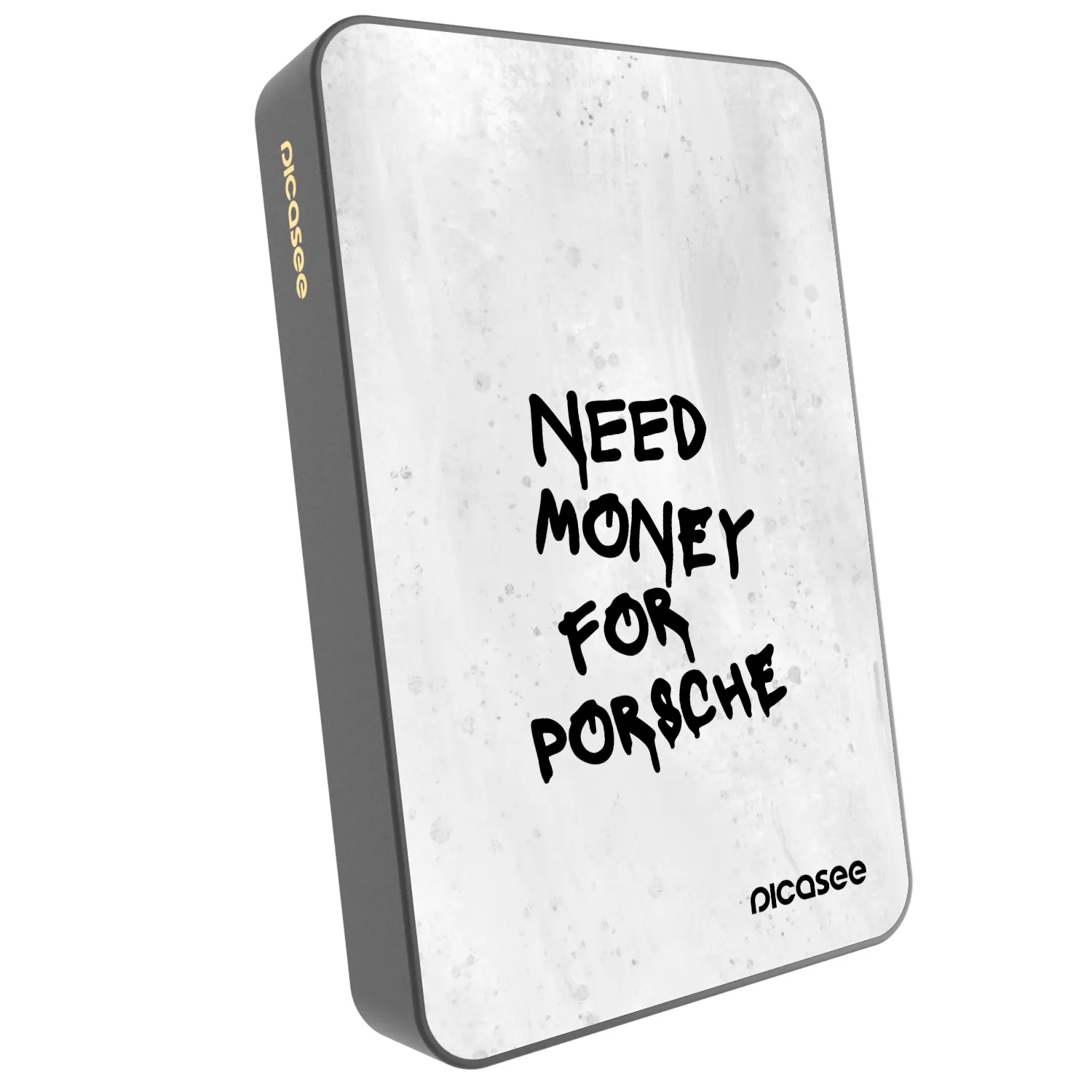 Picasee Powerbanka s MagSafe 10 000 mAh Šedá - White Dollar