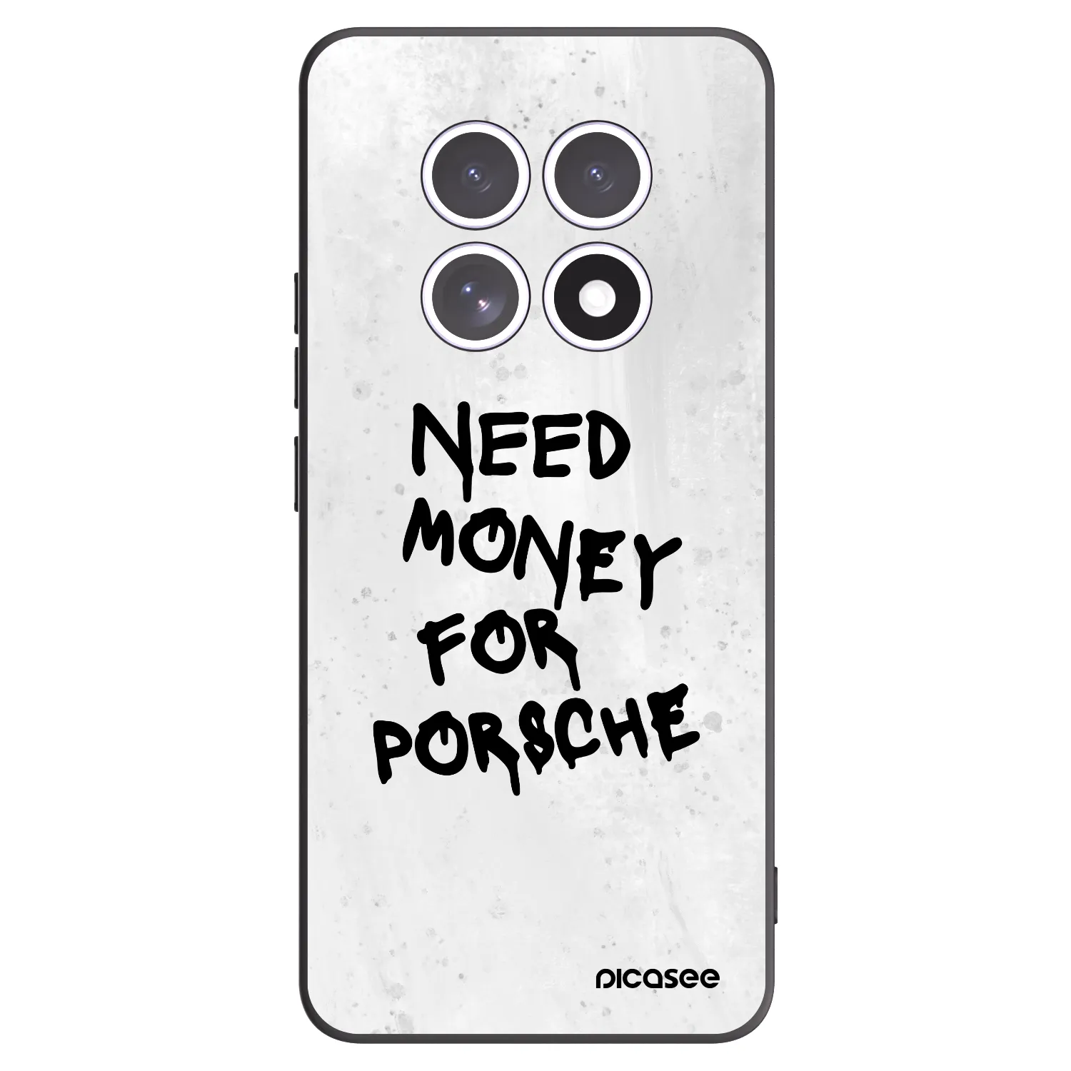 Picasee silikonový černý obal pro Xiaomi Redmi Note 15 5G - White Dollar