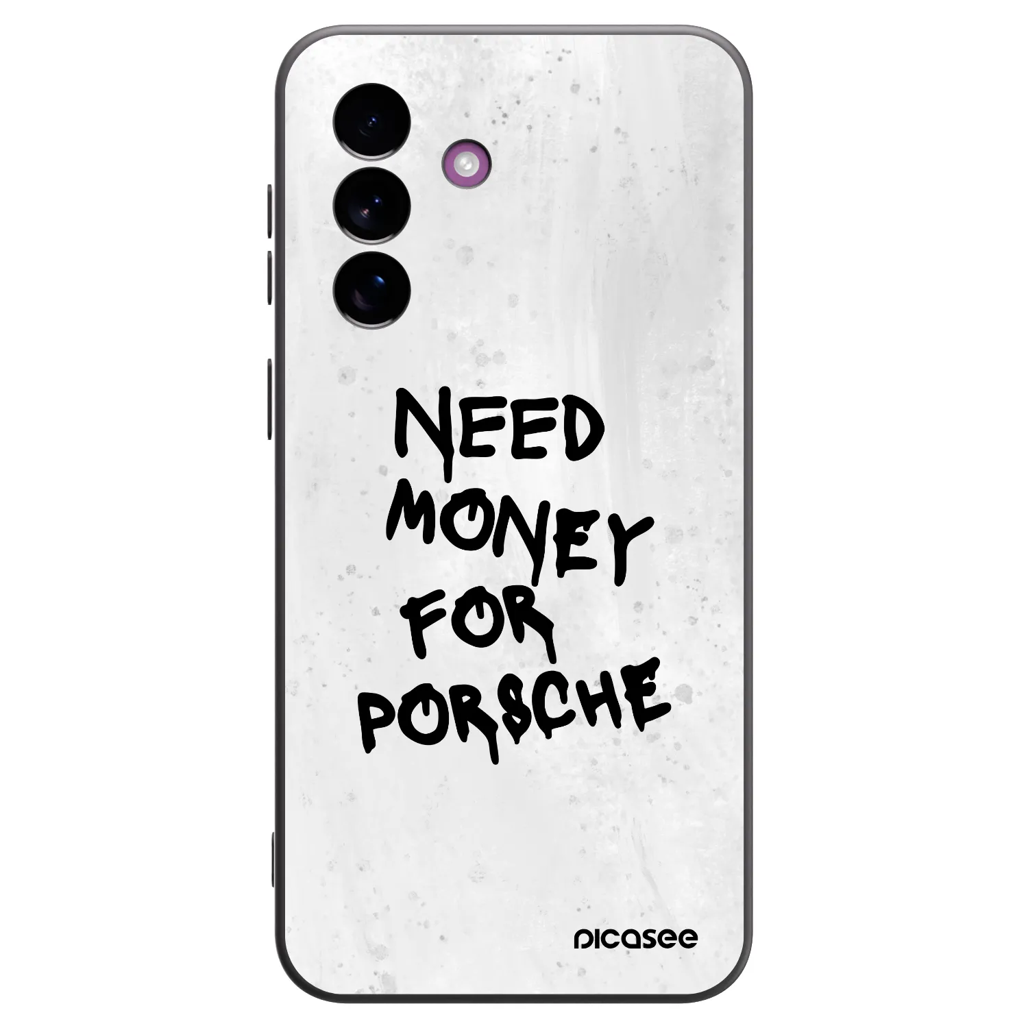 Picasee silikonový černý obal pro Samsung Galaxy A37 - White Dollar