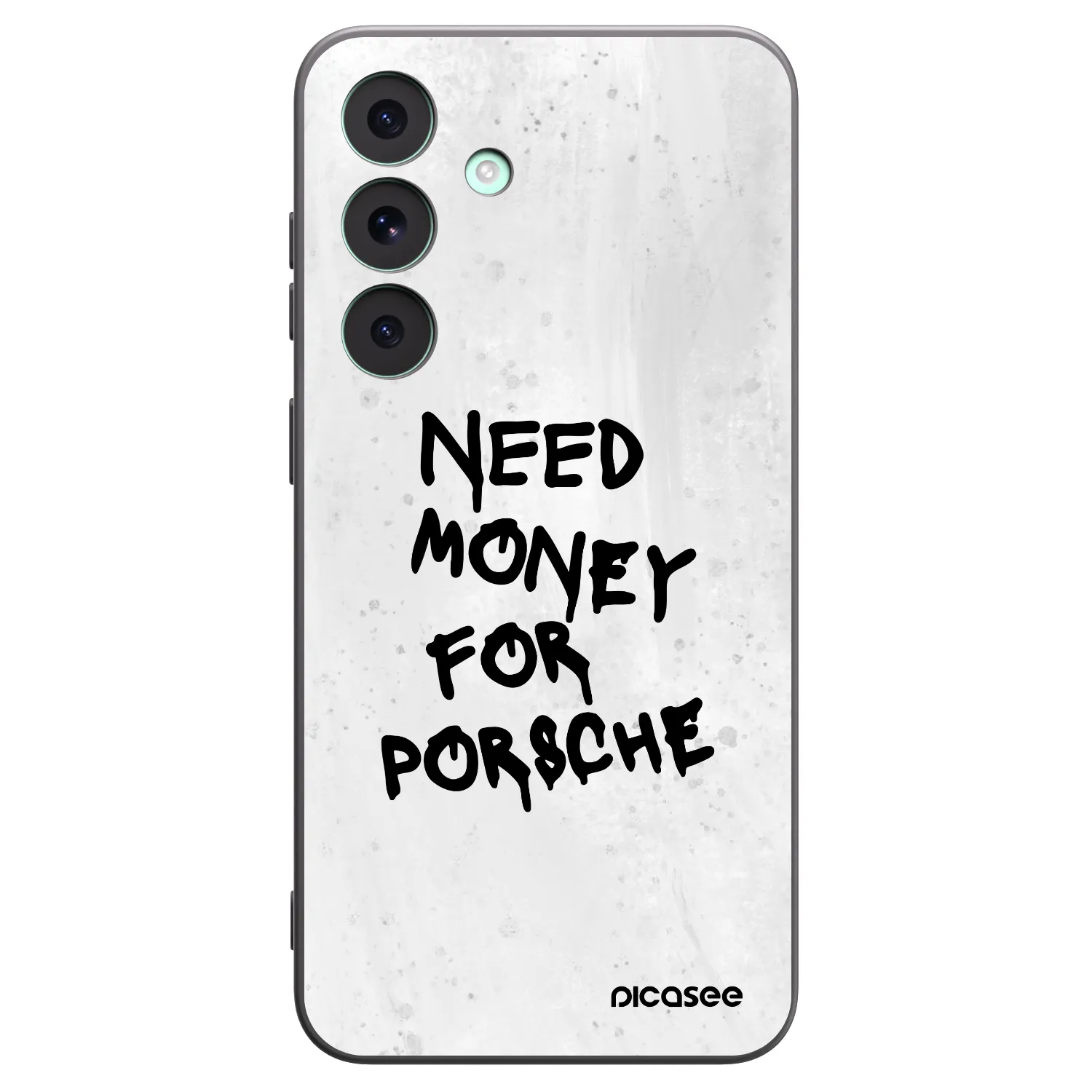 Picasee silikonový černý obal pro Samsung Galaxy S26 FE - White Dollar