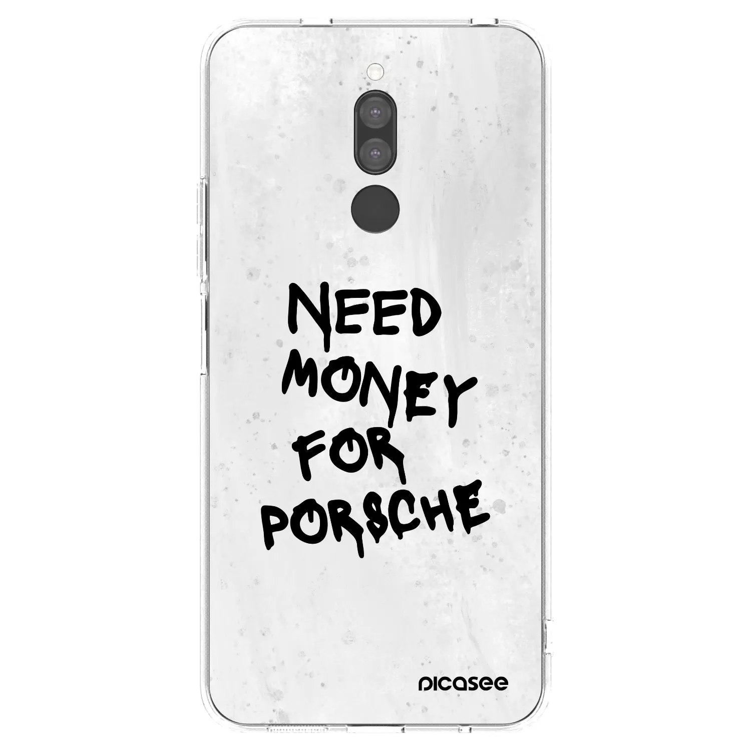 Picasee silikonový průhledný obal pro Xiaomi Redmi 8 - White Dollar
