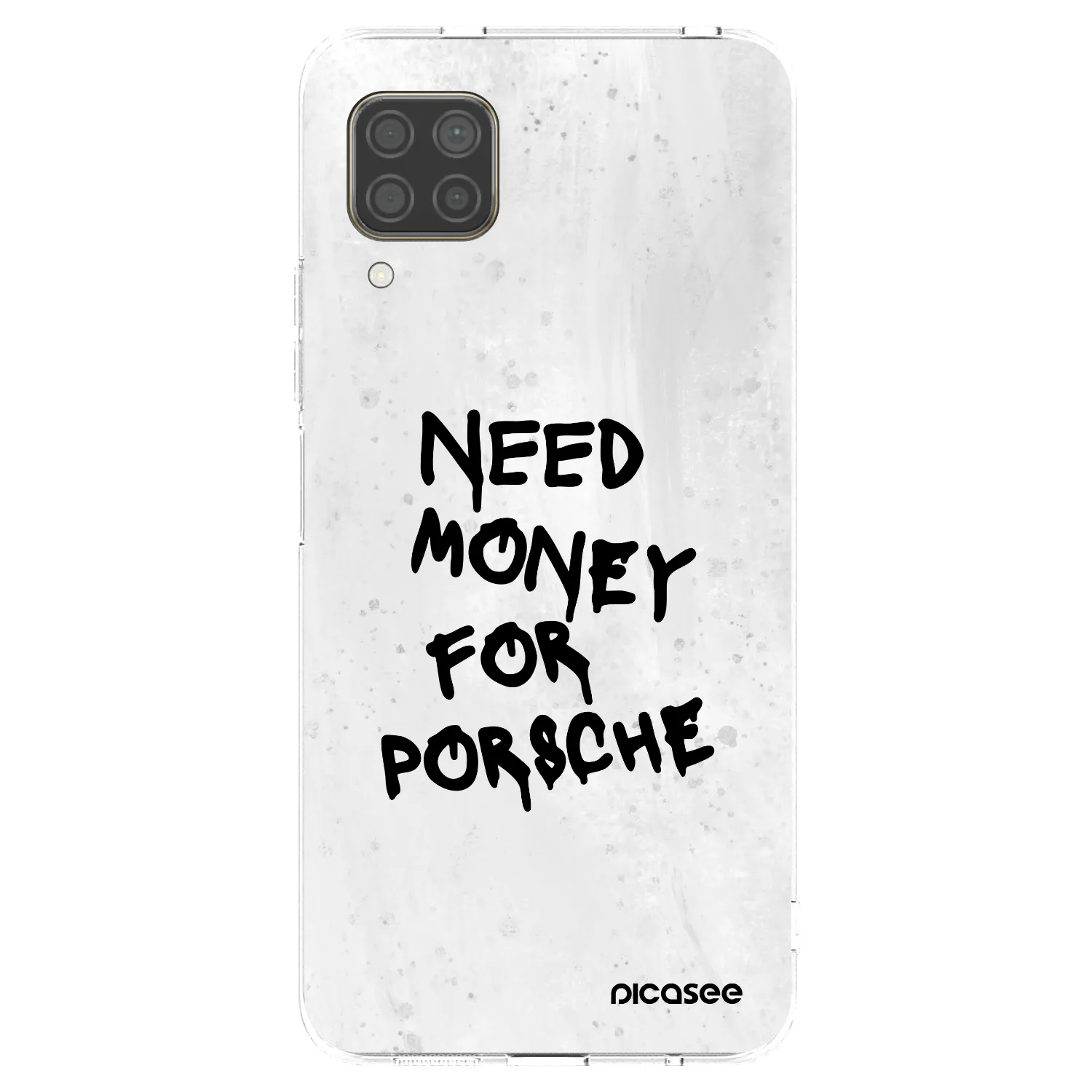 Picasee silikonový průhledný obal pro Huawei P40 Lite - White Dollar