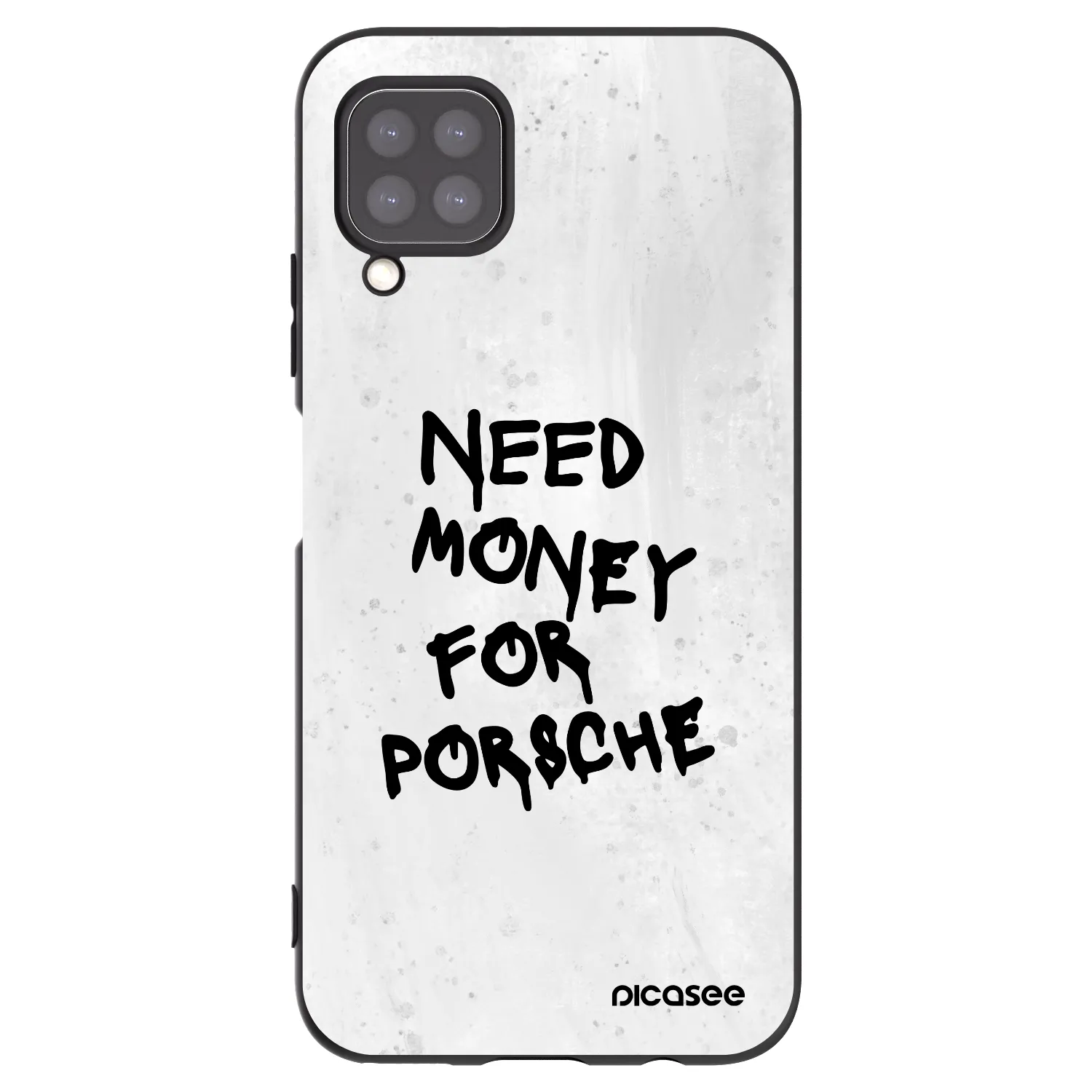 Picasee silikonový černý obal pro Huawei P40 Lite - White Dollar