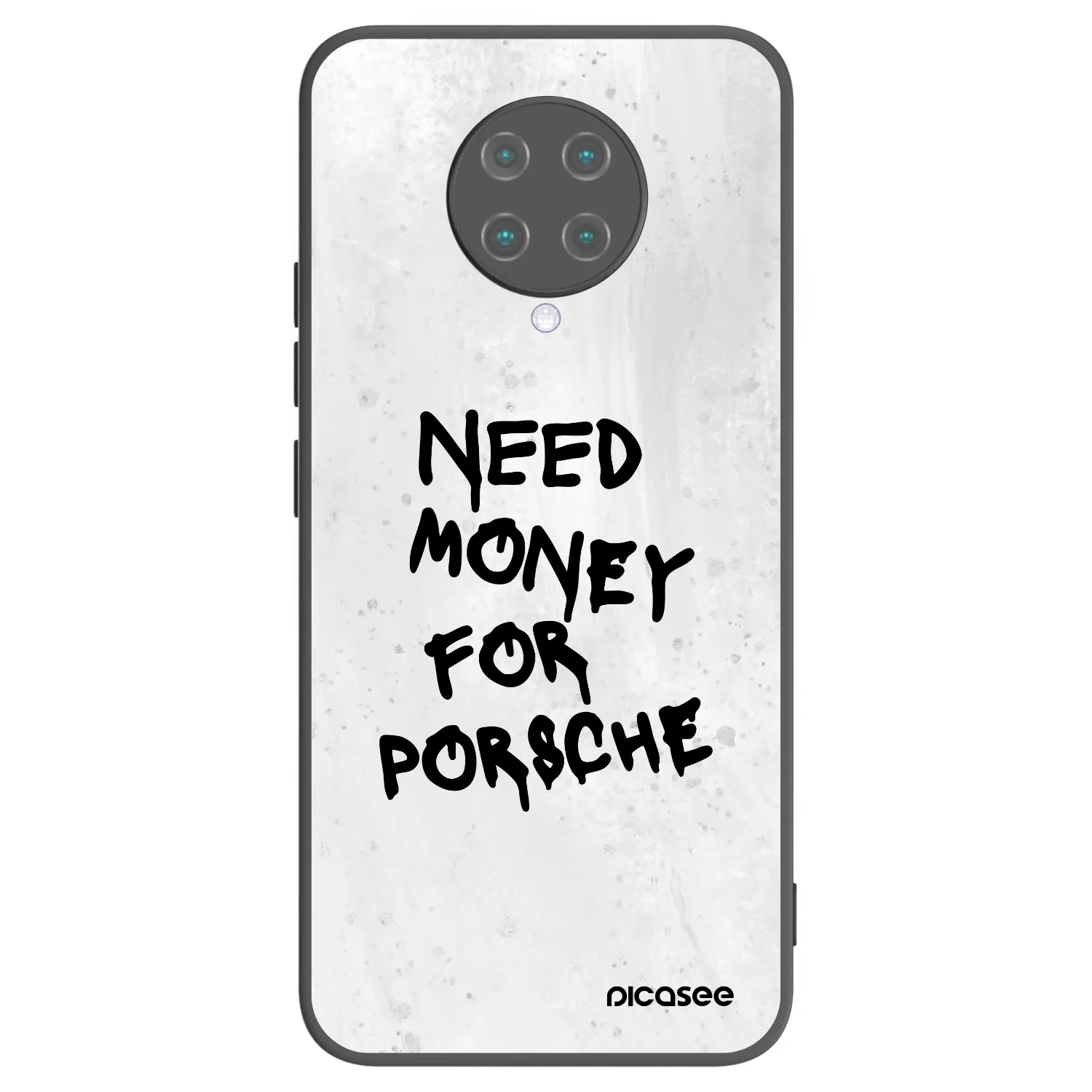 Picasee silikonový černý obal pro Xiaomi Poco F2 Pro - White Dollar
