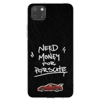 Picasee silikonový průhledný obal pro Huawei Y5P - Dark Racer