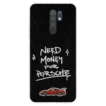 Picasee silikonový průhledný obal pro Xiaomi Redmi 9 - Dark Racer