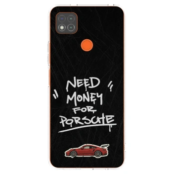 Picasee silikonový průhledný obal pro Xiaomi Redmi 9C - Dark Racer
