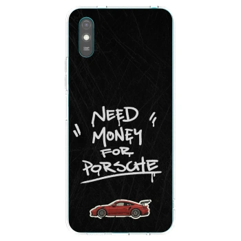 Picasee silikonový průhledný obal pro Xiaomi Redmi 9A - Dark Racer