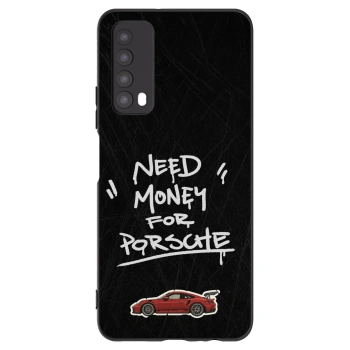 Picasee silikonový černý obal pro Huawei P Smart 2021 - Dark Racer