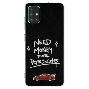 Picasee silikonový průhledný obal pro Samsung Galaxy M51 M515F - Dark Racer