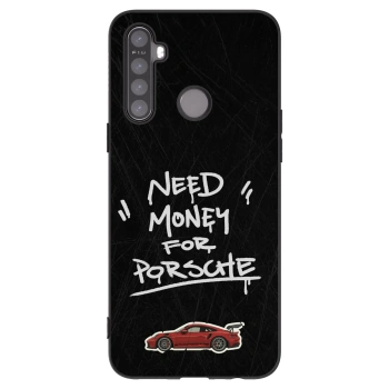Picasee silikonový černý obal pro Realme 5 - Dark Racer