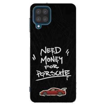 Picasee silikonový průhledný obal pro Samsung Galaxy A12 A125F - Dark Racer