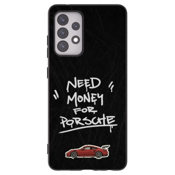 Picasee silikonový černý obal pro Samsung Galaxy A52 5G A525F - Dark Racer