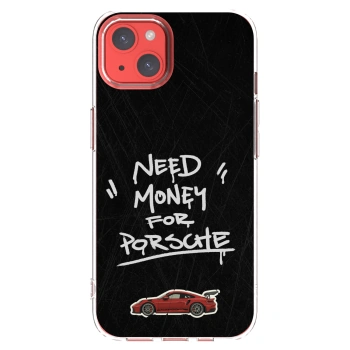Picasee silikonový průhledný obal pro Apple iPhone 13 - Dark Racer